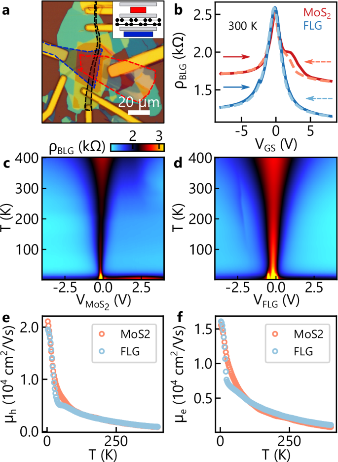 Local Graphite Gate Gating monolayer and bilayer graphene with a two-dimensional ...