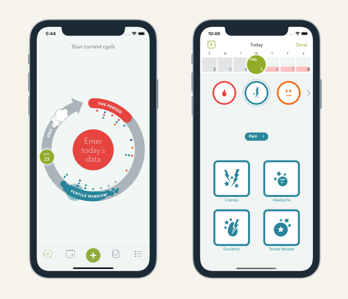 Fig. 1: Clue app screenshot.