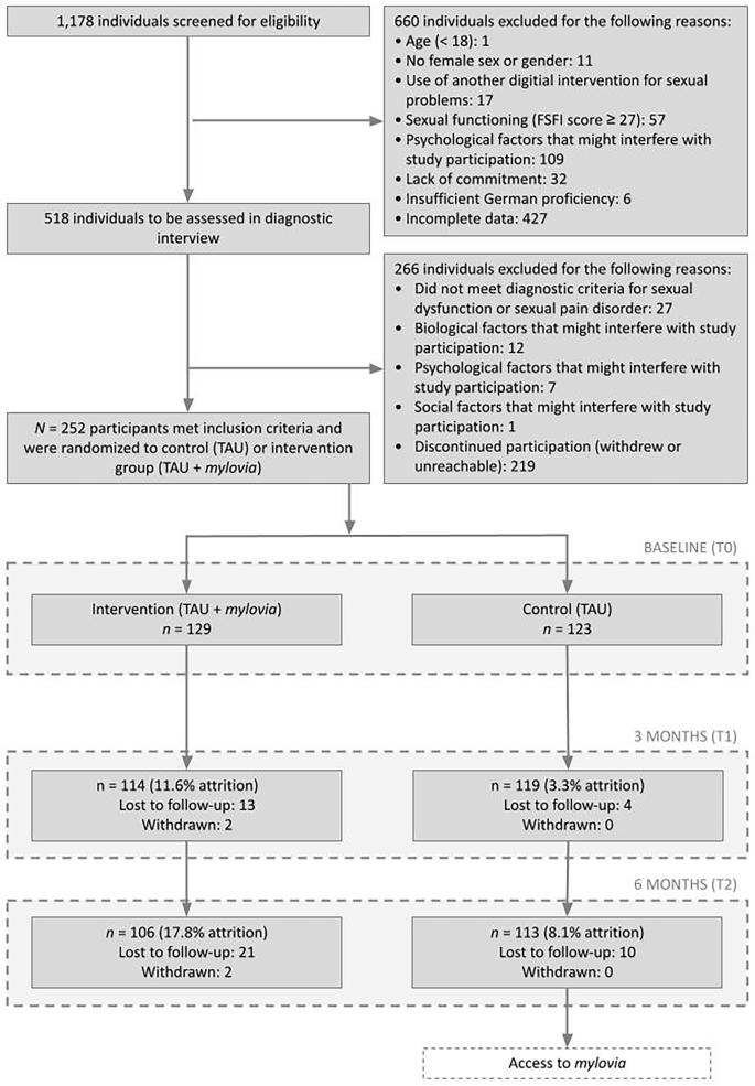 Fig. 1: Participant flowchart.