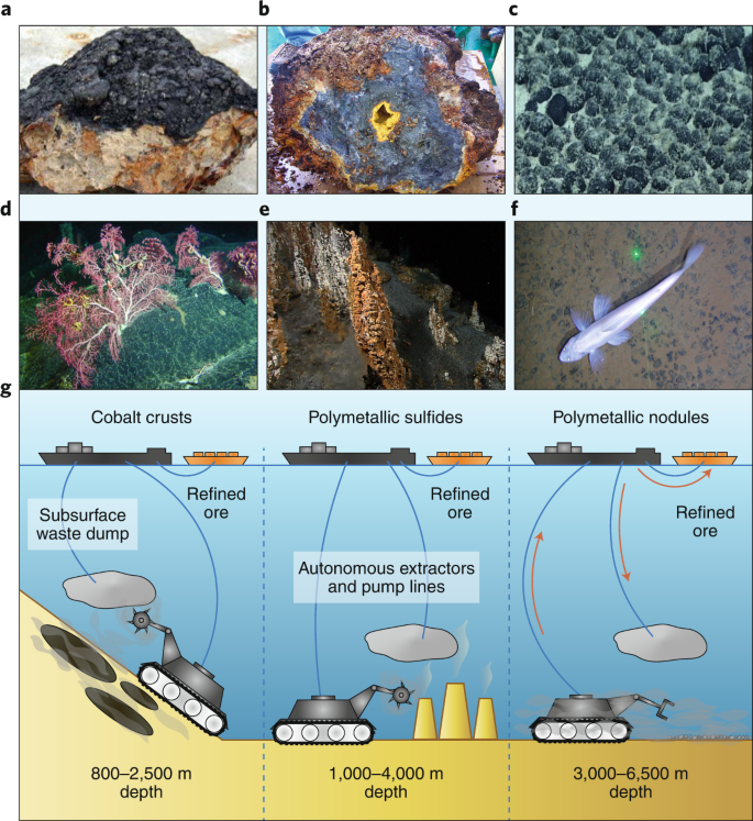 Challenges To The Sustainability Of Deep Seabed Mining Nature Sustainability