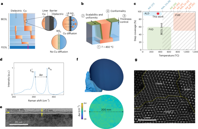 Fig. 1: BEOL components and requirements for further miniaturization.