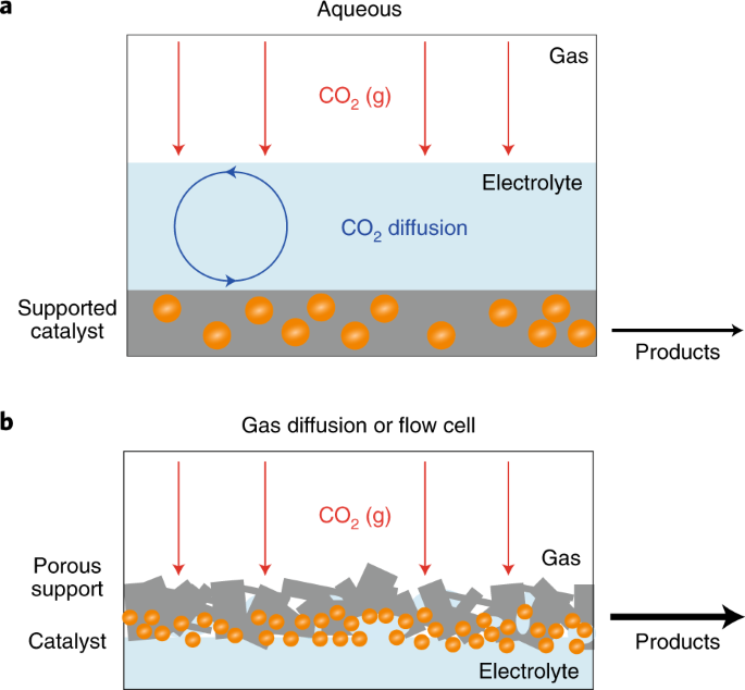 Designing materials for electrochemical carbon dioxide recycling 