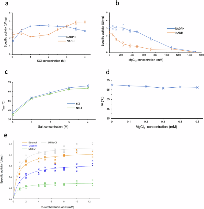 Fig. 4: D2HDH Activity and stability assays.