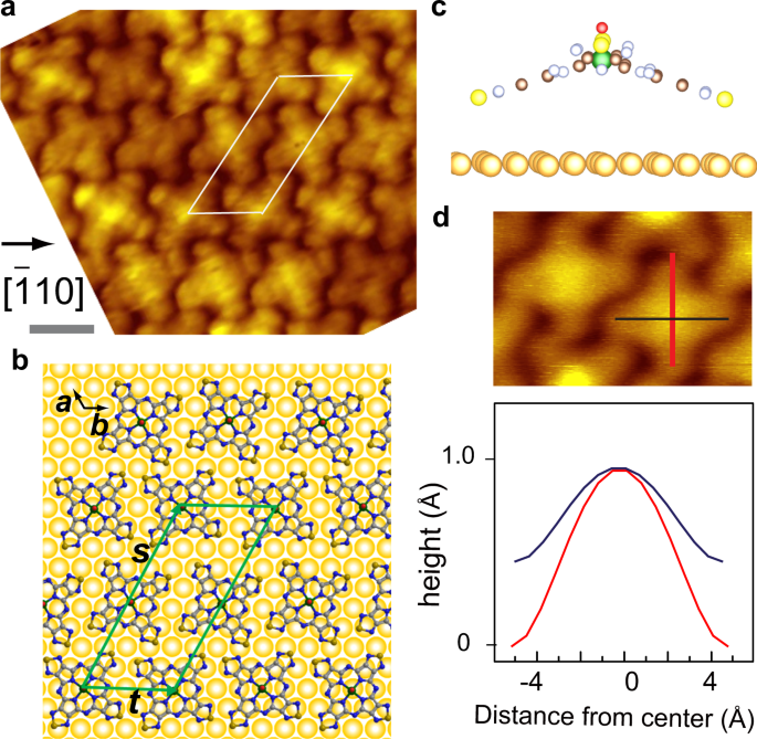 Enhanced Magnetic Spin Spin Interactions Observed Between Porphyrazine Derivatives On Au 111 Communications Chemistry