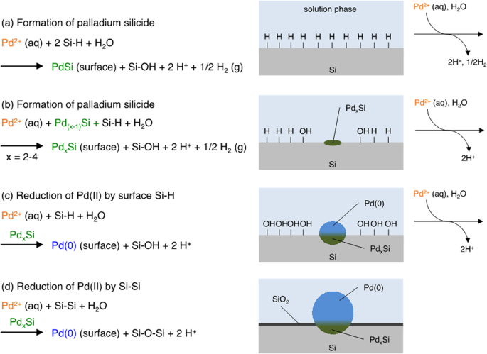 Metallically Gradated Silicon Nanowire And Palladium Nanoparticle Composites As Robust Hydrogenation Catalysts Communications Chemistry