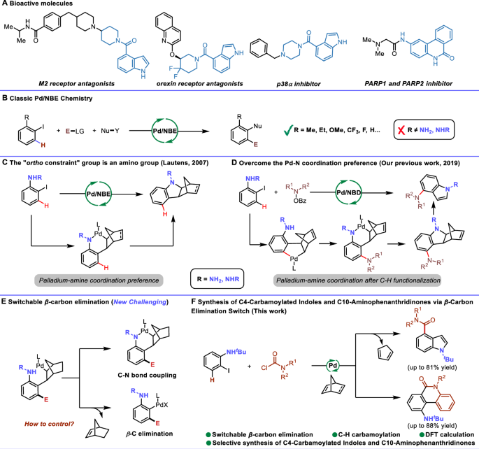 Scheme 1: Palladium and norbornene cooperative catalysis.