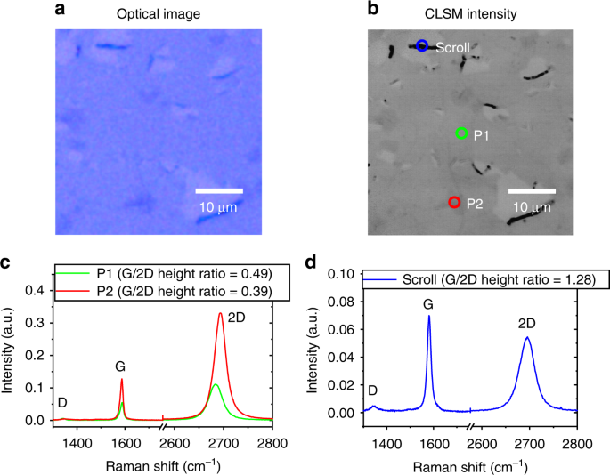 Confocal laser scanning microscopy for rapid optical characterization of  graphene | Communications Physics