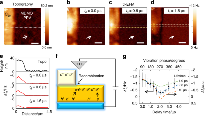 Time-resolved electrostatic force microscopy using tip-synchronized charge  generation with pulsed laser excitation | Communications Physics