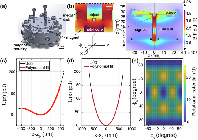 Fig. 1: Simulation of the trap.