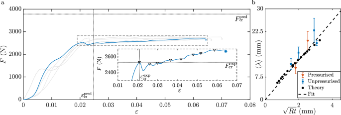 Fig. 2: Measuring buckling.