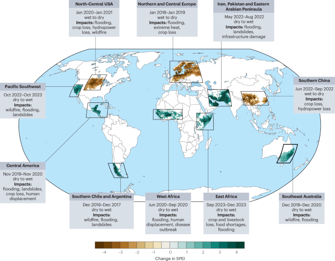 Hydroclimate volatility on a warming Earth | Nature Reviews Earth ...