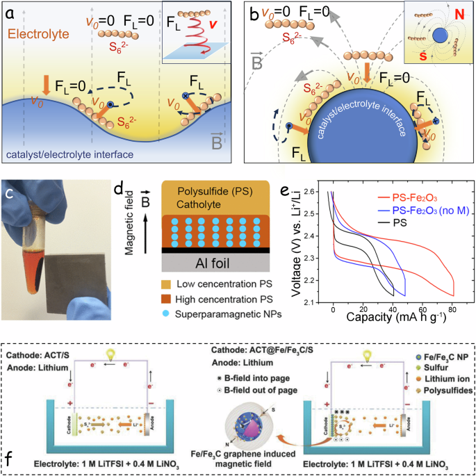 Fig. 9: Influence of magnetic fields.