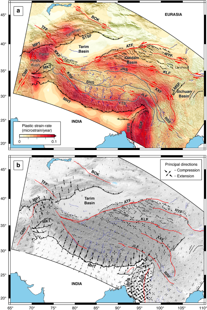 Pacific subduction control on Asian continental deformation including  Tibetan extension and eastward extrusion tectonics