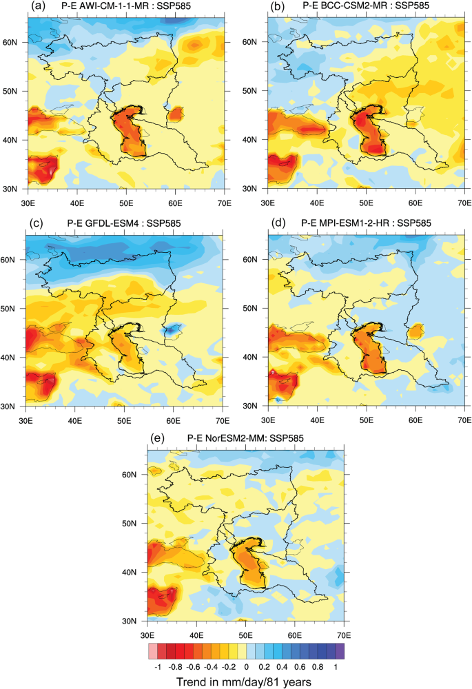 Water regime of the region of the Kara-Bogaz-Gol gulf.