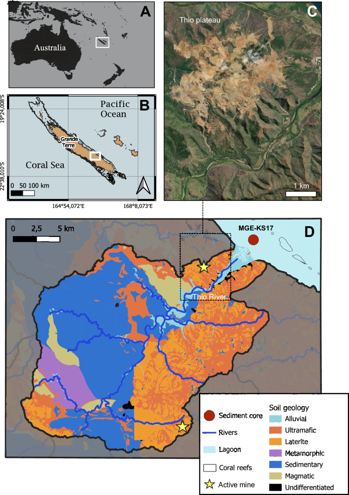 Fig. 6: Location of the sampling site.