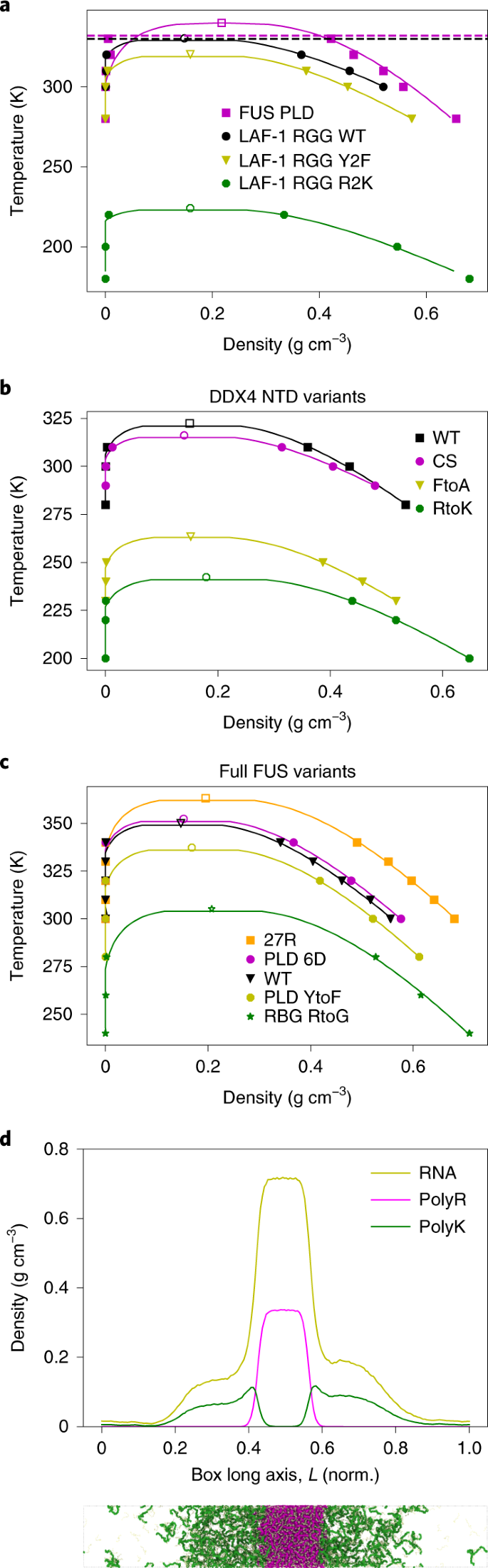 Physics Driven Coarse Grained Model For Biomolecular Phase Separation With Near Quantitative Accuracy Nature Computational Science