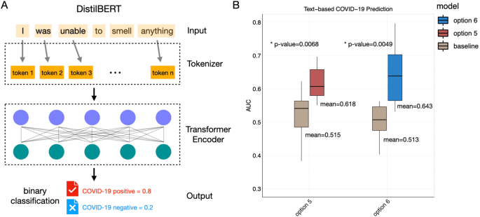 Fig. 2: NLP model and predictive performance.