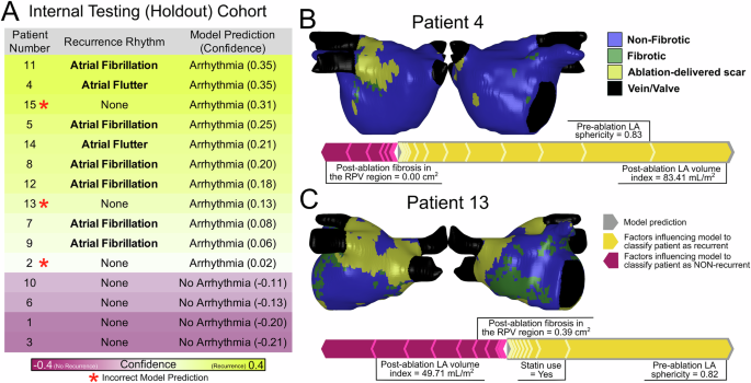 Fig. 6: Summary of model performance on a previously unseen internal validation (holdout) cohort.