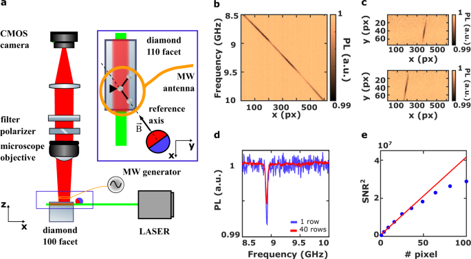 Fig. 2: Q-DiSA set-up and calibration procedure.