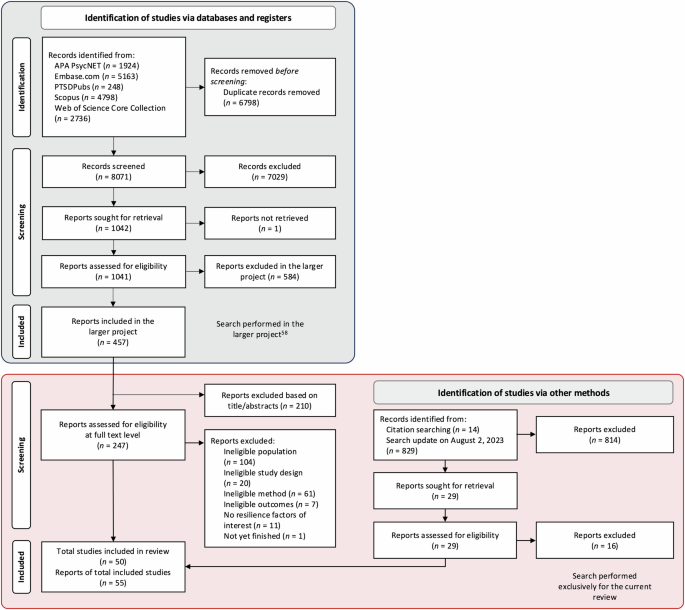 Fig. 2: PRISMA flowchart.