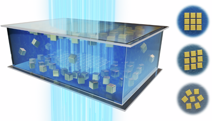 変形可能な材料：研究者らがナノ粒子を誘導して再構成させる(Morphable materials: Researchers coax nanoparticles to reconfigure themselves)