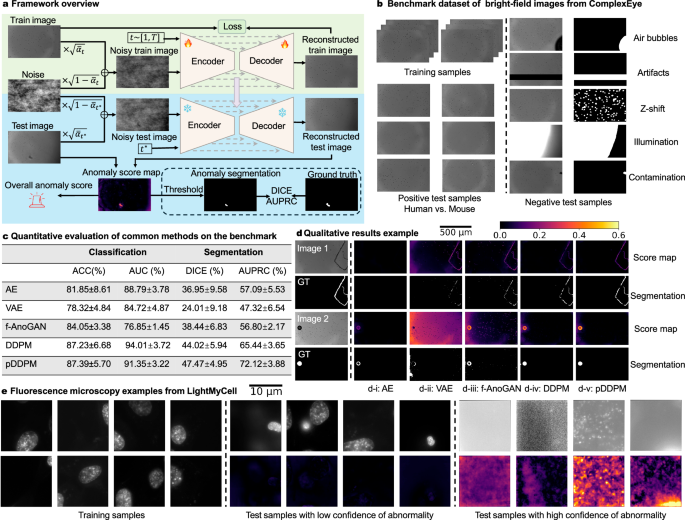 Fig. 1: Overview of the AutoQC-Bench (software and benchmark data) and qualitative and quantitative results.