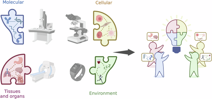 Fig. 1: Transforming health research into whole-person research.