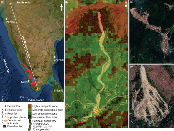 Predicting debris flow pathways using volume-based thresholds for effective risk assessment