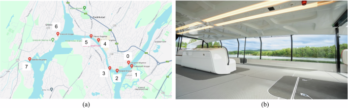 Fig. 3: Case location and the vessel.
