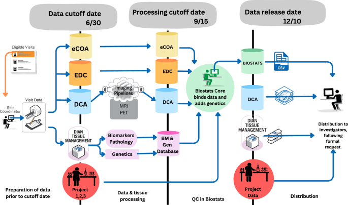Fig. 4: DIAN Obs Data Freeze Process.
