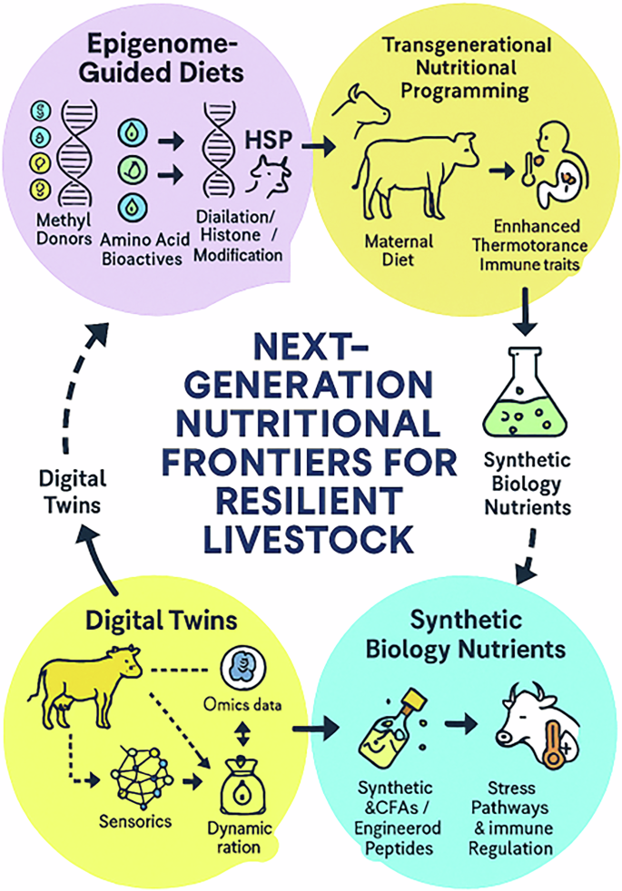 Next-generation nutritional frontiers in livestock: from postbiotics to precision epigenetics
