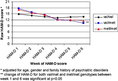 Association of the COMT val158met Variant with Antidepressant Treatment  Response in Major Depression | Neuropsychopharmacology