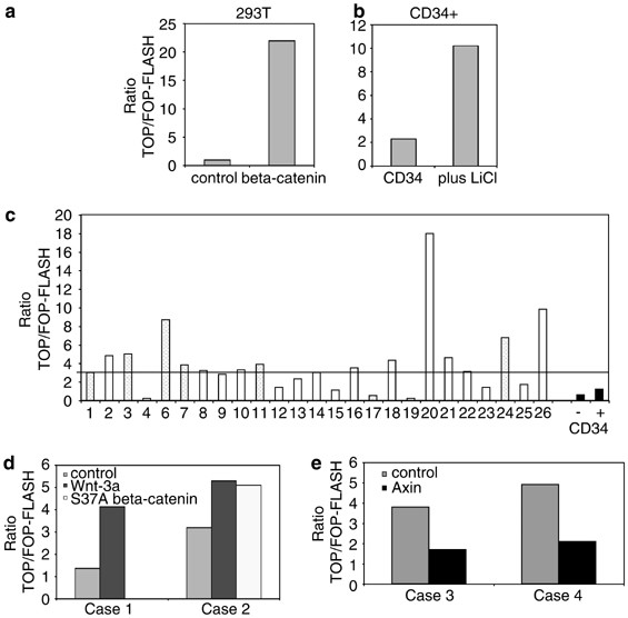 Constitutive Activation Of The Wnt B Catenin Signalling Pathway In Acute Myeloid Leukaemia Oncogene