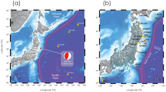 Structural Control On The Tohoku Earthquake Rupture Process Investigated By 3d Fem Tsunami And Geodetic Data Scientific Reports