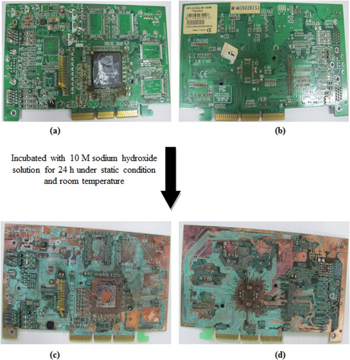 Hydrometallurgical Recovery Of Metals From Large Printed Circuit Board Pieces Scientific Reports