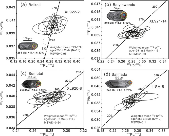 The final collision of the CAOB: Constraint from the zircon U–Pb