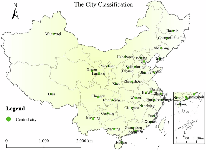 Fig. 12: The city classification.
