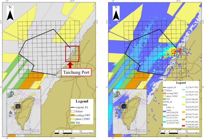 Fig. 3: Spatial data displayed in MGIS.