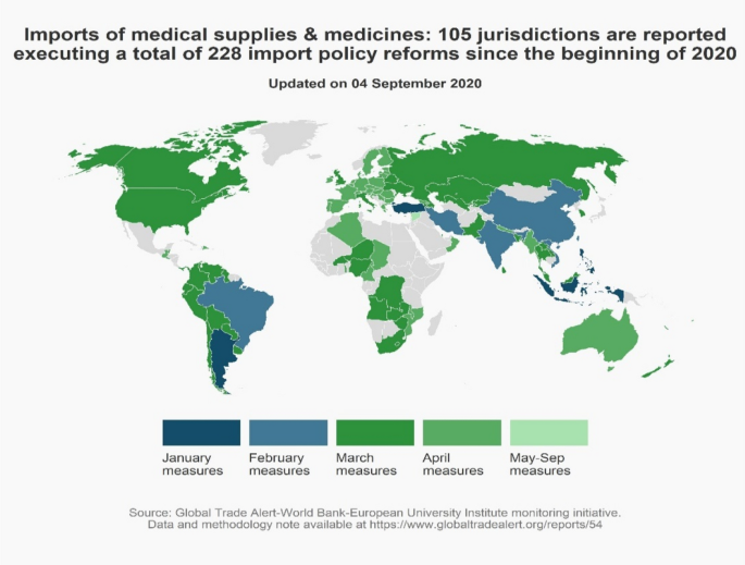 Global Pandemic Org Harvard Map Chinese Whispers: Covid-19, Global Supply Chains In Essential Goods, And  Public Policy | Springerlink