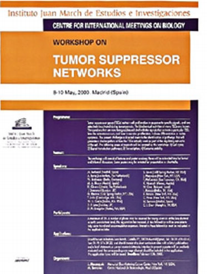 Networks of tumor suppressors | EMBO Reports | Springer Nature Link