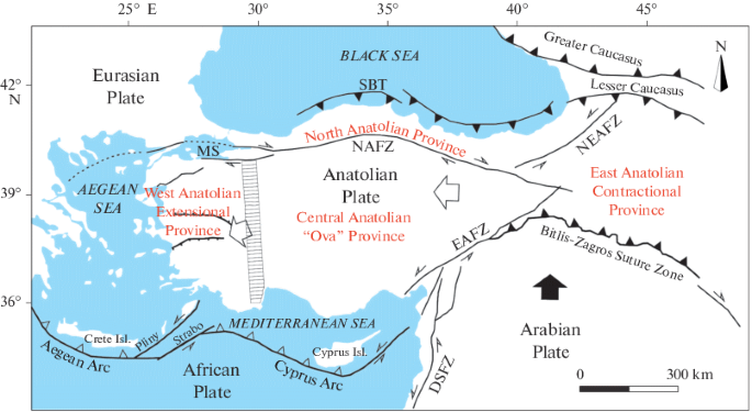 Quaternary Tectonics as the Neotectonics in Turkey | SpringerLink