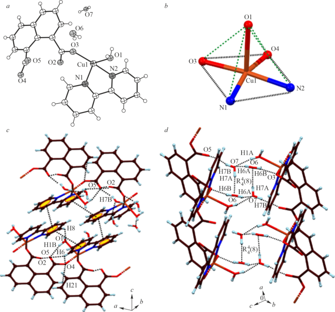 SYNTHESES, STRUCTURAL INSIGHT AND HIRSHFELD SURFACE ANALYSIS OF TWO  HETEROLEPTIC COORDINATION POLYMER OF Cu(II) | Journal of Structural  Chemistry