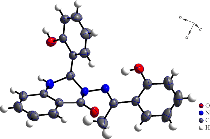 Synthesis And Crystal Structure Of (e)-2-(2-hydroxyphenyl)-3-((1-(2 