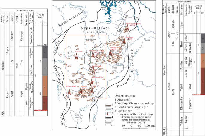 Facies and Paleogeographic Reconstructions of Vendian Postglacial Deposits  in the Southeastern Nepa–Botuoba Anteclise | SpringerLink