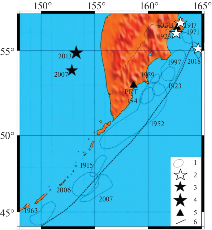 Kamchatka earthquake 1923