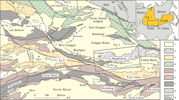 Lower Moscovian Limestones of the Bogdashan Range (NW China) as an