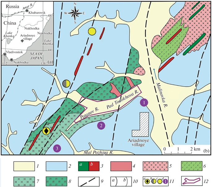 Graphite-Rare-Earth Mineralization of Picrites of the Ariadne ...
