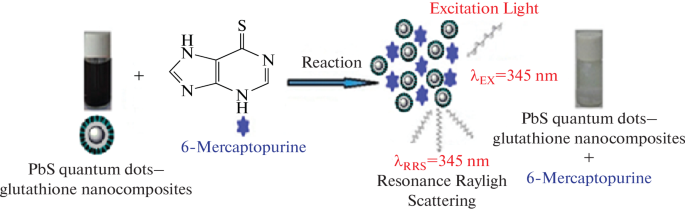 Resonance Rayleigh Scattering and Spectrofluorimetric Sensing of  6-Mercaptopurine Using PbS Quantum DotGlutathione Nanocomposites | Journal  of Analytical Chemistry | Springer Nature Link