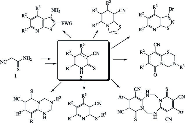 Synthesis And Analgesic Activity Of New Heterocyclic Cyanothioacetamide Derivatives Springerlink
