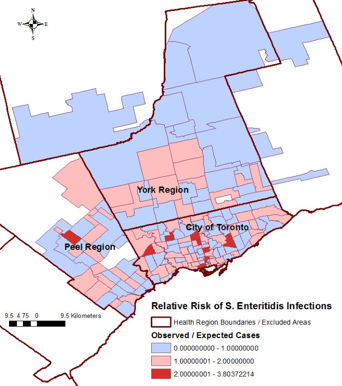 48 x 36 Paper Wall Map Greater Toronto Postal Code Forward Sortation Areas 